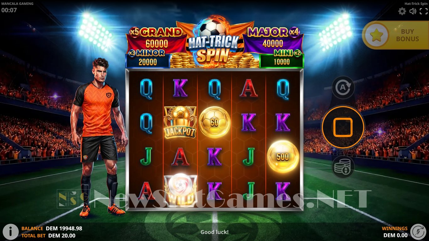 Hat-Trick Spin Slot Slot Image in Demo - pic. 2
