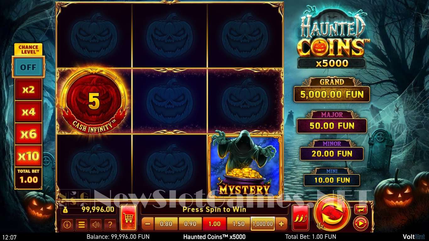 Haunted Coins x5000 Slot Slot Image in Demo - pic. 3