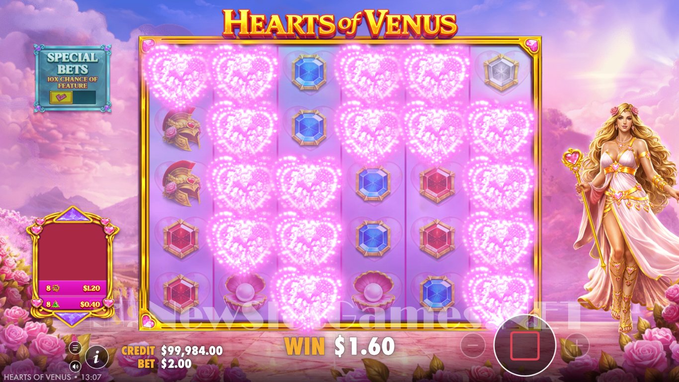 Hearts of Venus Slot Slot Image in Demo - pic. 4