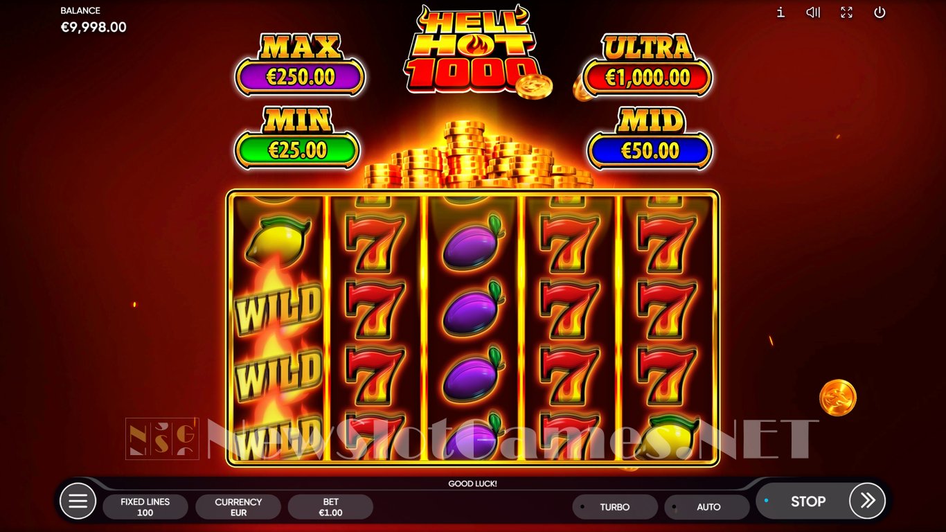 Hell Hot 1000 Slot Slot Image in Demo - pic. 2