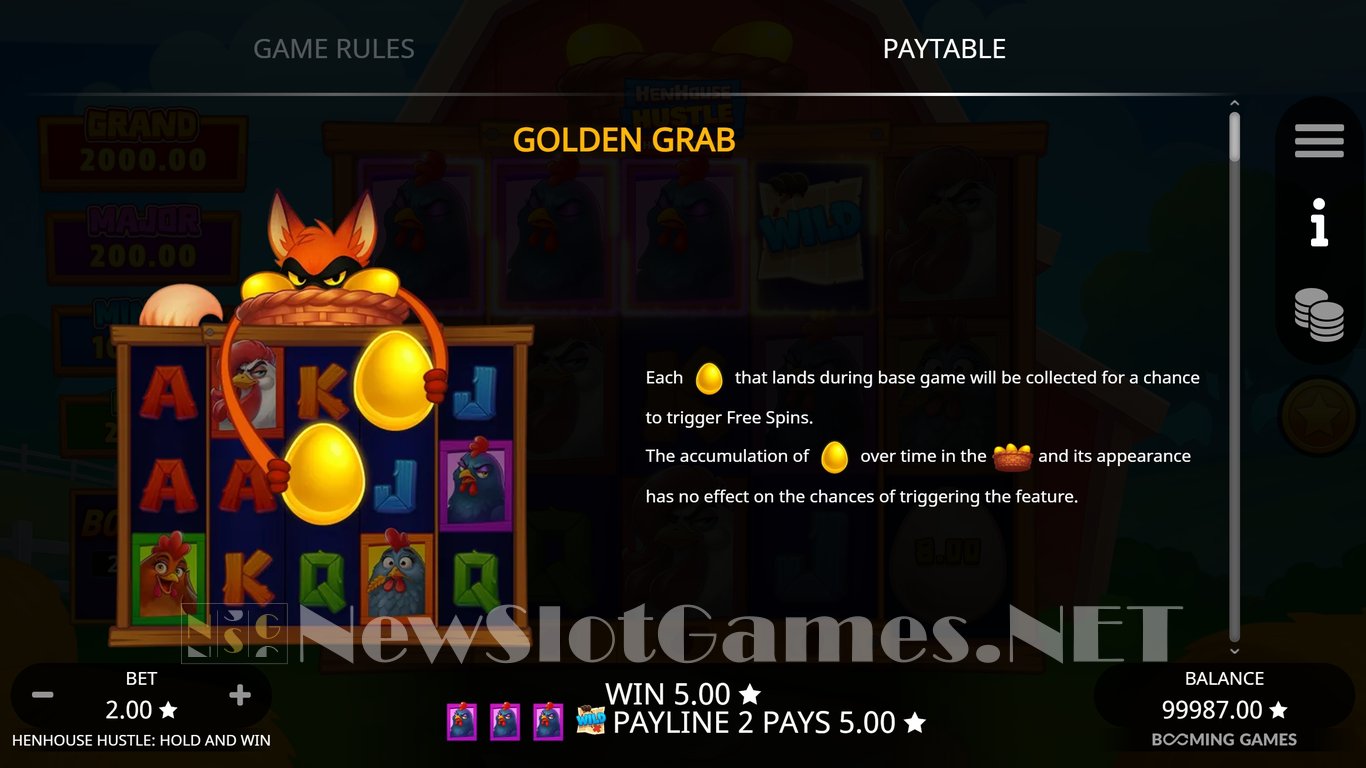 Henhouse Hustle Hold and Win Slot Slot Image in Demo - pic. 5