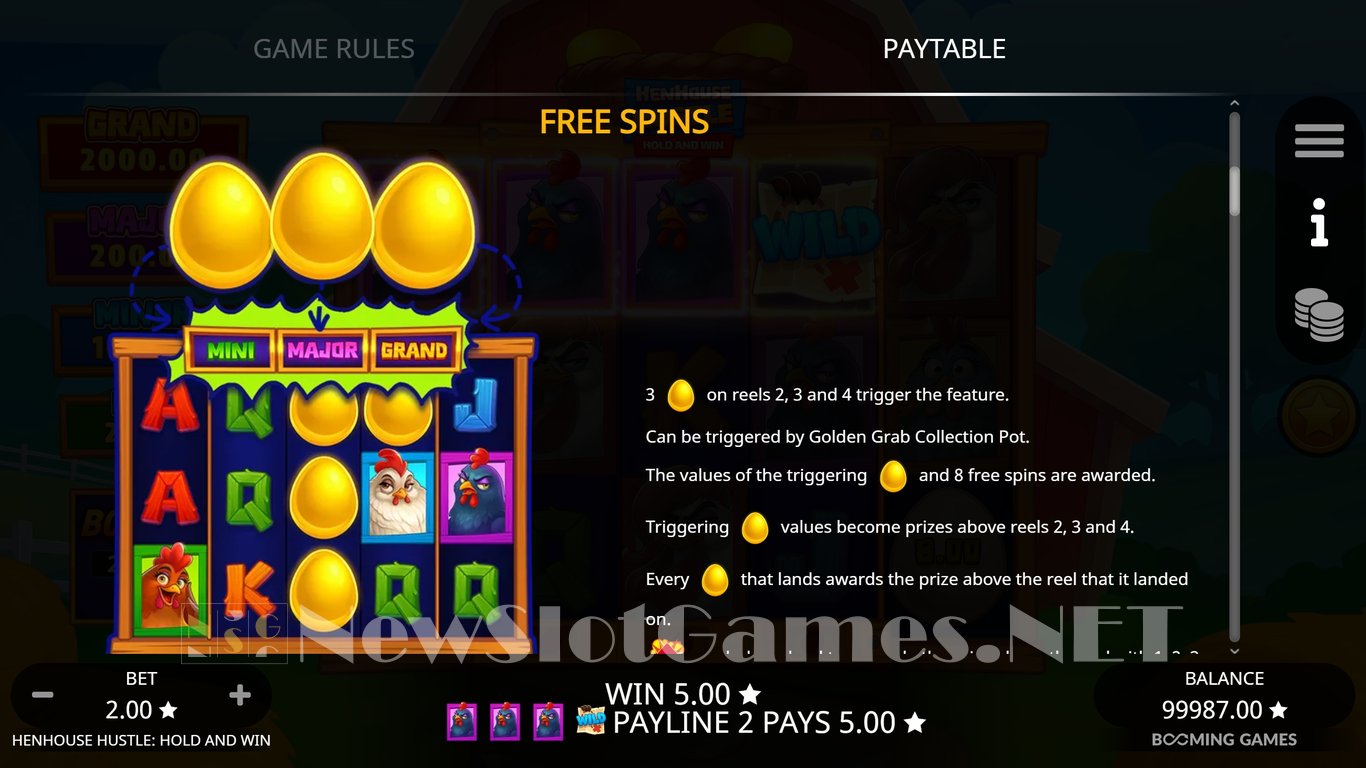 Henhouse Hustle Hold and Win Slot Slot Image in Demo - pic. 6