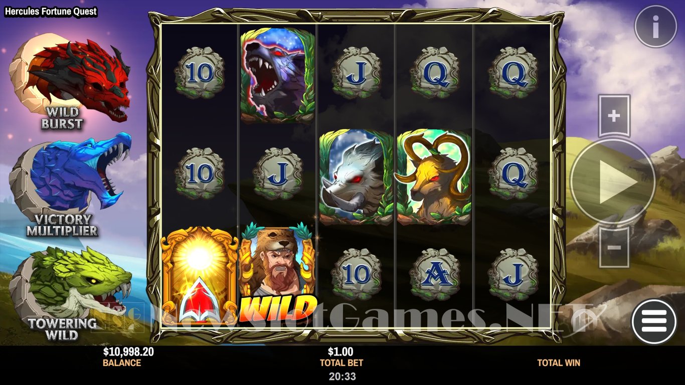 Hercules Fortune Quest Slot Slot Image in Demo - pic. 2