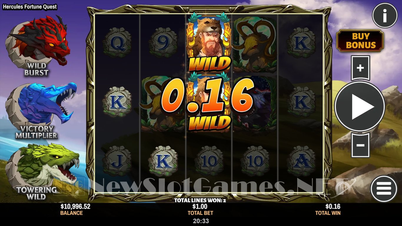 Hercules Fortune Quest Slot Slot Image in Demo - pic. 3
