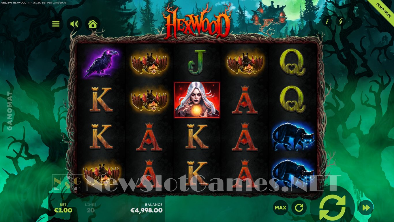 Hexwood Slot Demo Image