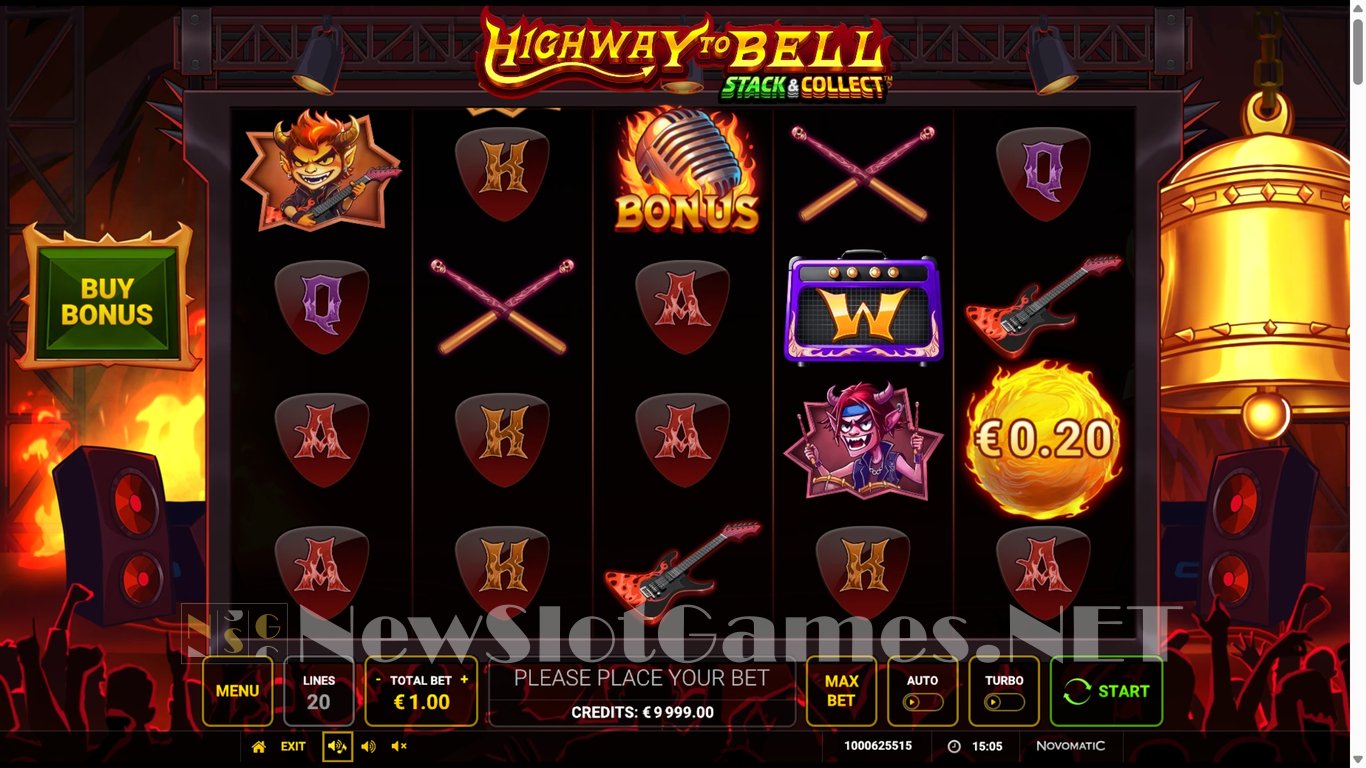 Highway to Bell Stack & Collect Slot Demo Image