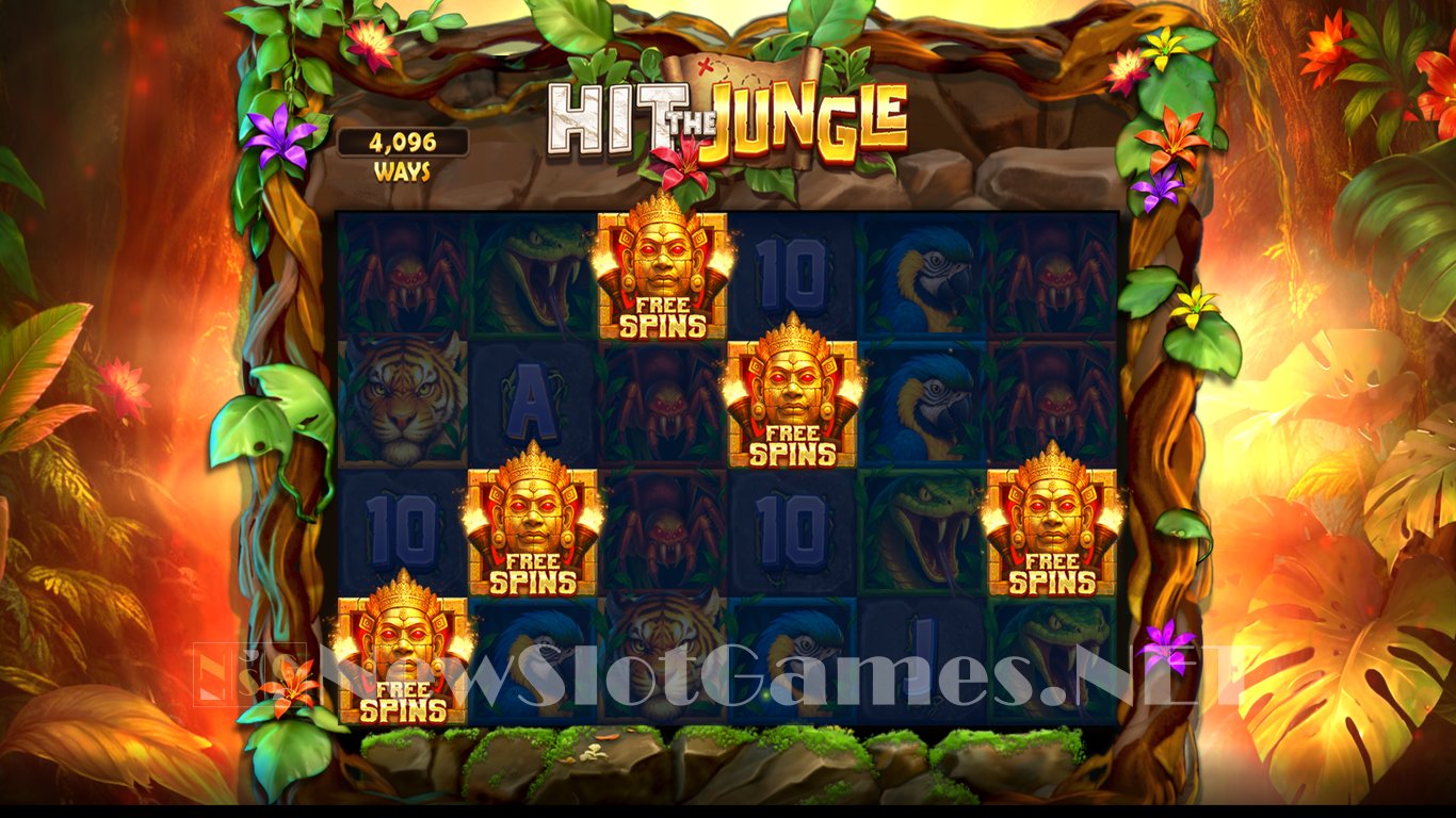 Hit The Jungle Slot Slot Image in Demo - pic. 2