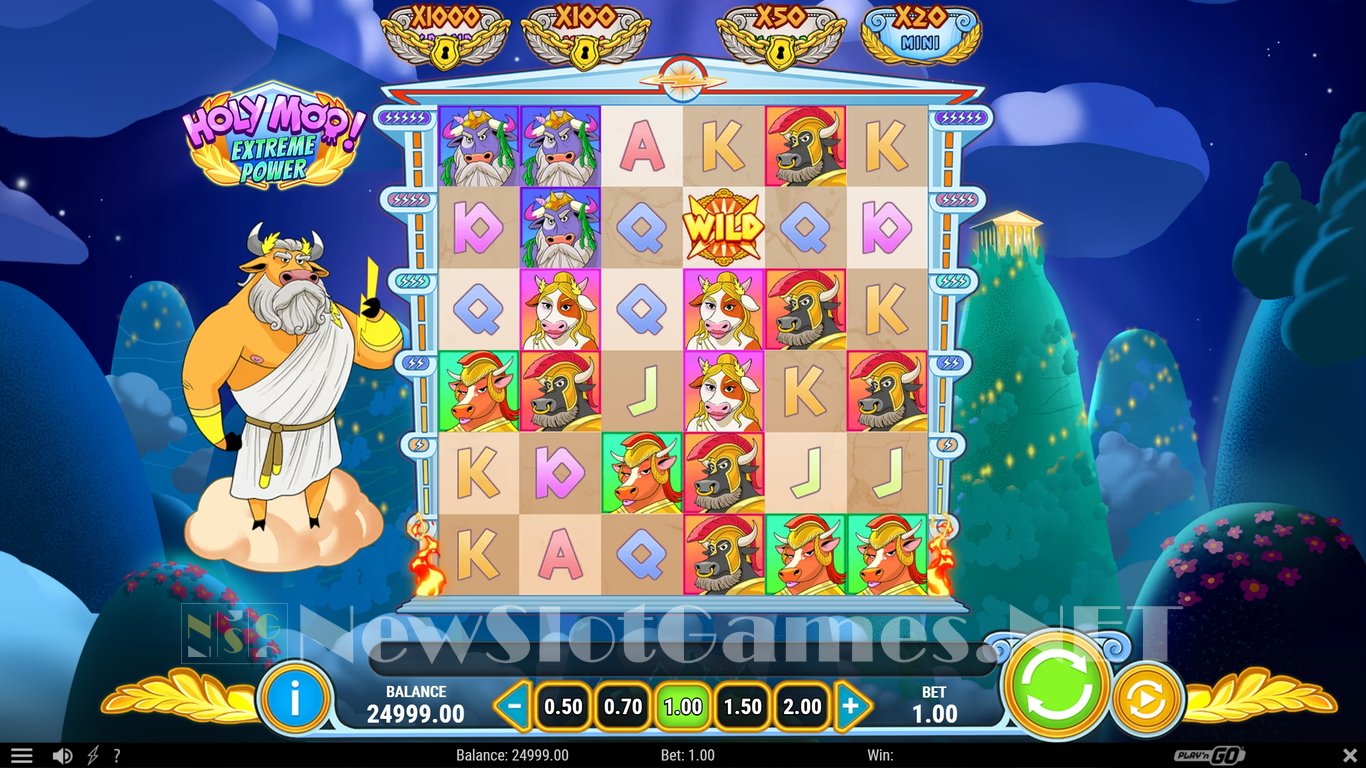 Holy Moo Extreme Power Slot Demo Image