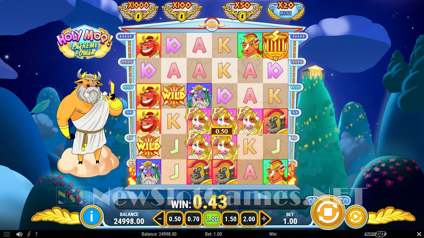 Holy Moo Extreme Power Slot Slot Image in Demo - pic. 2