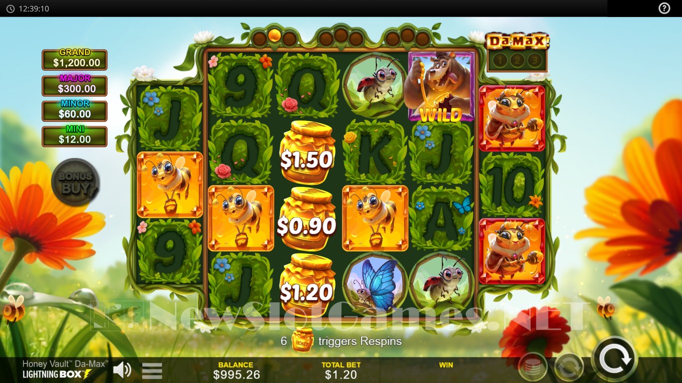 Honey Vault Da-Max Slot Slot Image in Demo - pic. 2