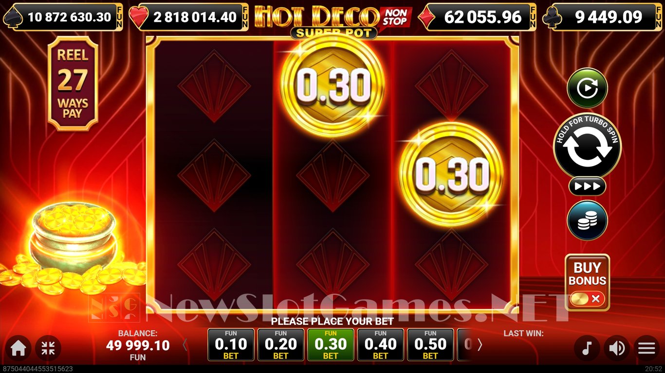 Hot Deco Nonstop Super Pot Slot Demo Image