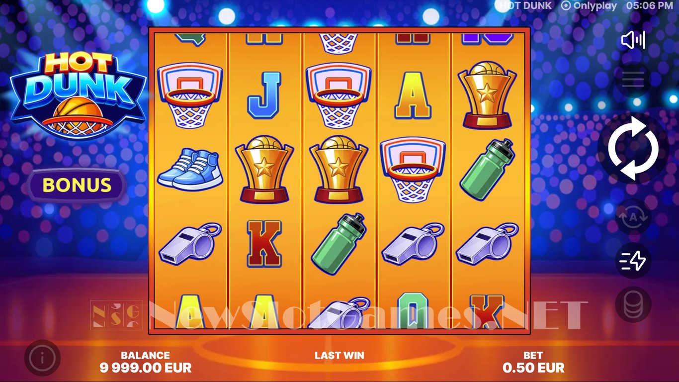 Hot Dunk Slot Demo Image