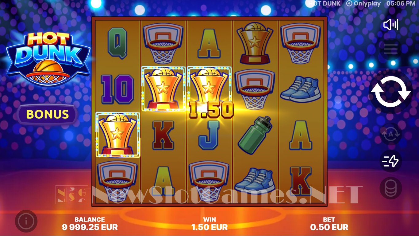 Hot Dunk Slot Slot Image in Demo - pic. 4