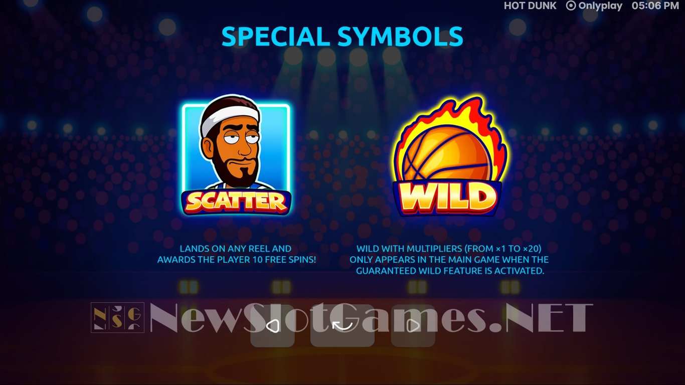 Hot Dunk Slot Slot Image in Demo - pic. 6