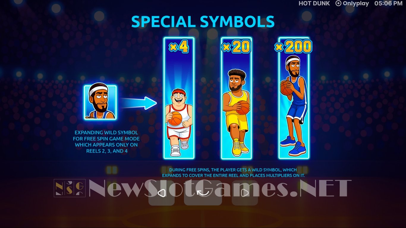 Hot Dunk Slot Slot Image in Demo - pic. 7