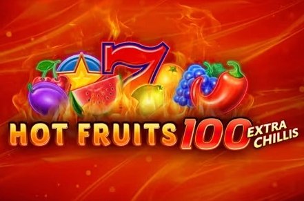 Hot Fruits 100 Extra Chillis Slot Logo