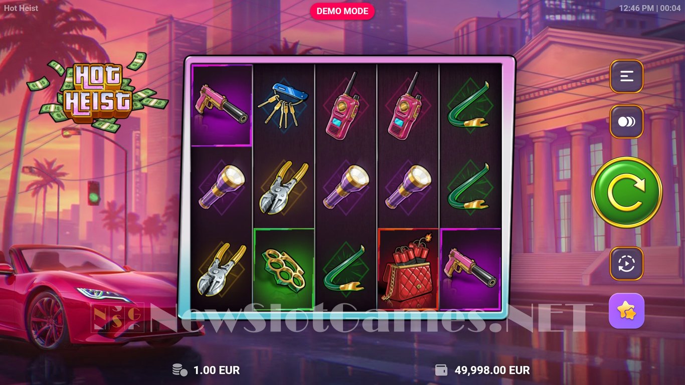 Hot Heist Slot Slot Image in Demo - pic. 2
