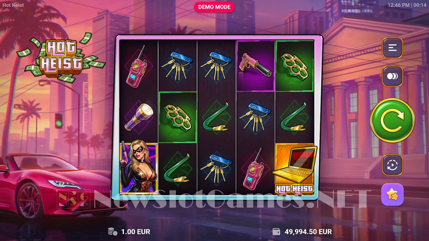 Hot Heist Slot Slot Image in Demo - pic. 4