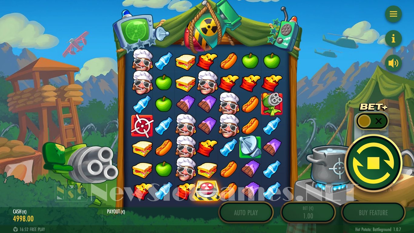 Hot Potato Battleground Slot Slot Image in Demo - pic. 2