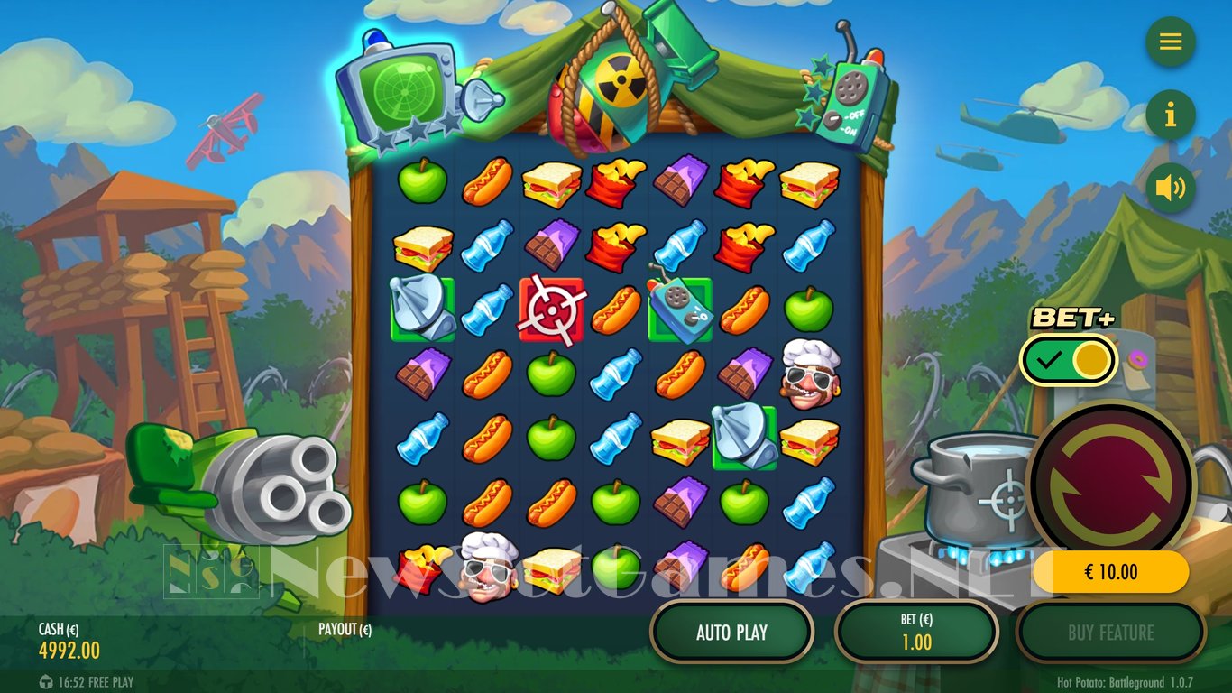 Hot Potato Battleground Slot Slot Image in Demo - pic. 3