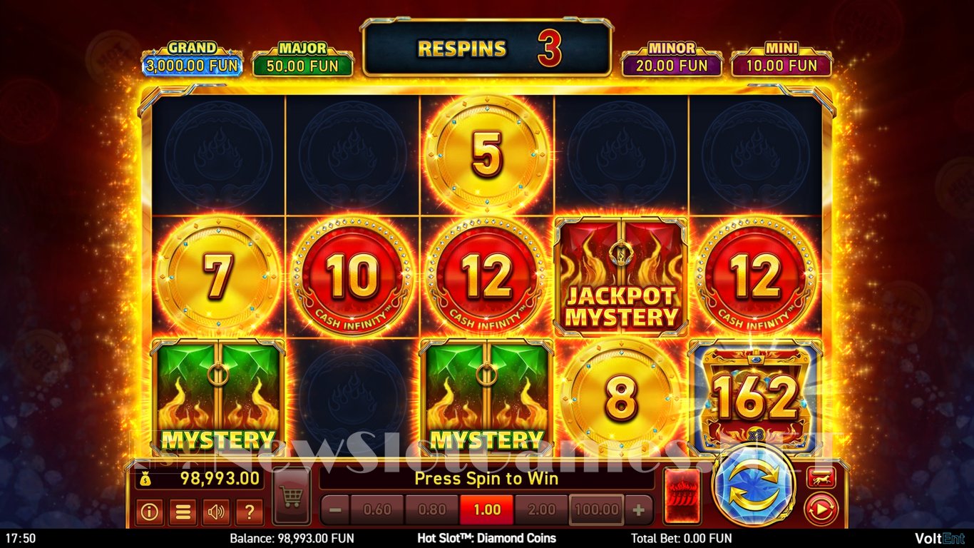 Hot Slot Diamond Coins Slot Slot Image in Demo - pic. 6