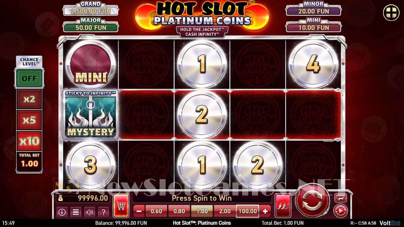 Hot Slot Platinum Coins Slot Slot Image in Demo - pic. 2