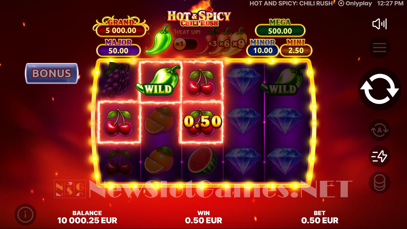 Hot & Spicy Chili Rush Slot Slot Image in Demo - pic. 2