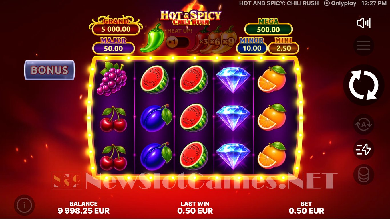 Hot & Spicy Chili Rush Slot Slot Image in Demo - pic. 3