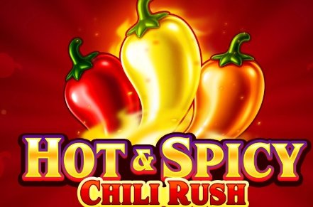 Hot & Spicy Chili Rush Slot Logo