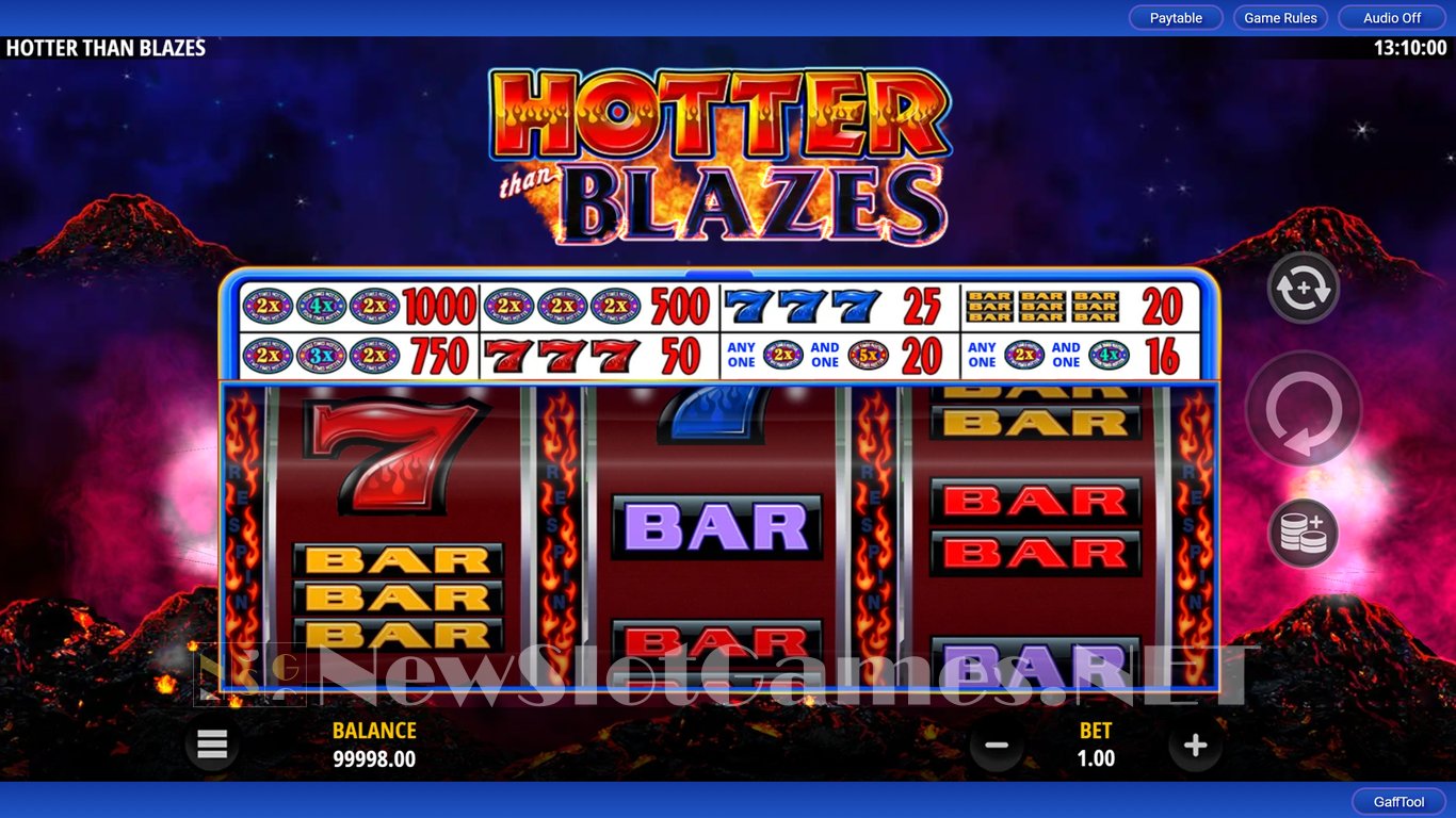 Hotter than Blazes Slot Slot Image in Demo - pic. 2