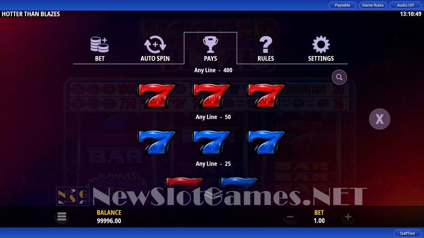 Hotter than Blazes Slot Slot Image in Demo - pic. 6