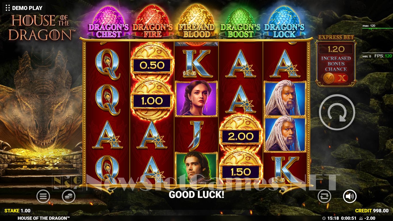 House of the Dragon Slot Demo Image