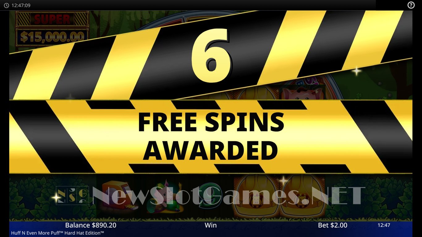Huff N Even More Puff Hard Hat Edition Slot Slot Image in Demo - pic. 7