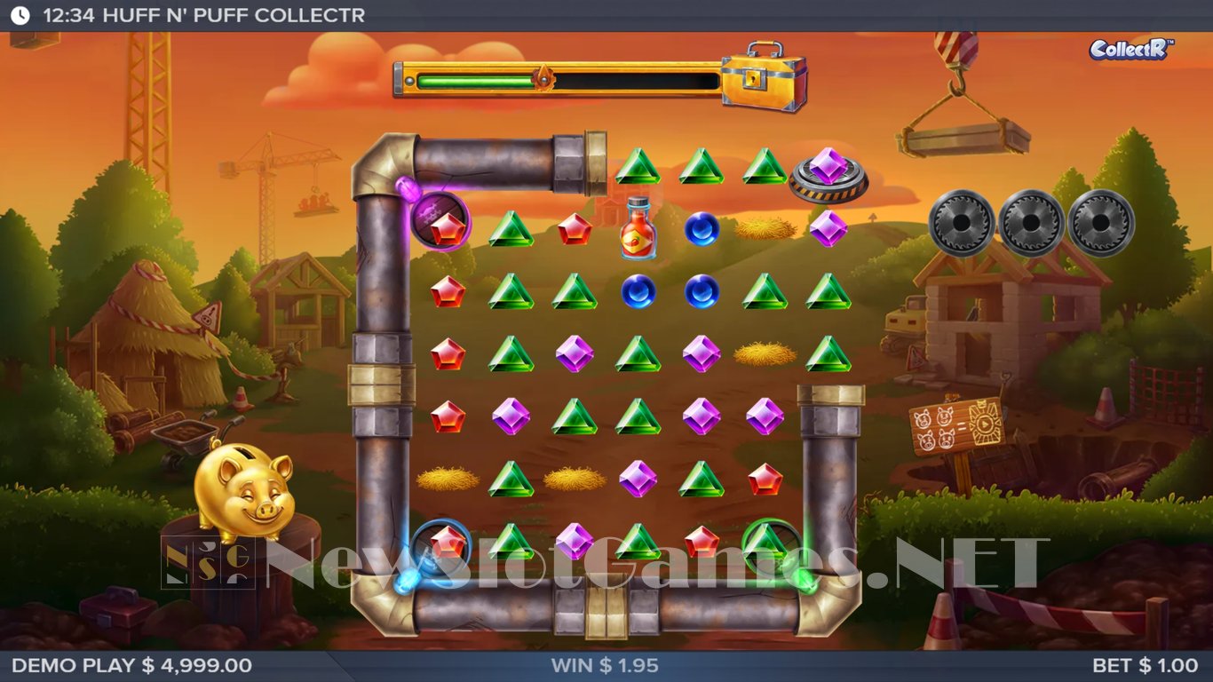 Huff N Puff CollectR Slot Slot Image in Demo - pic. 2