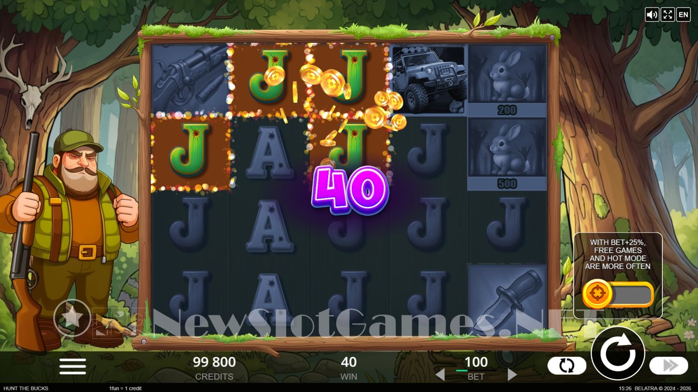 Hunt The Bucks Slot Slot Image in Demo - pic. 2