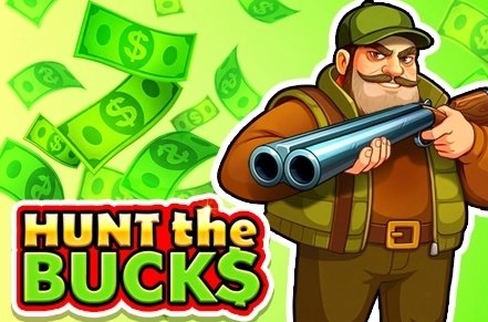 Hunt The Bucks Slot Logo