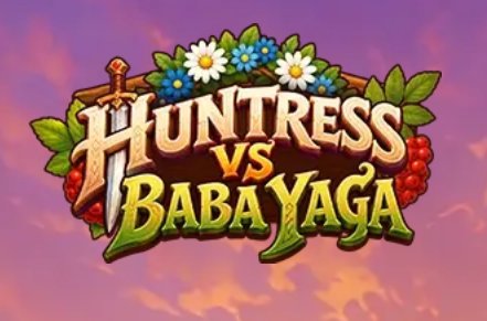 Huntress vs Baba Yaga Slot Logo