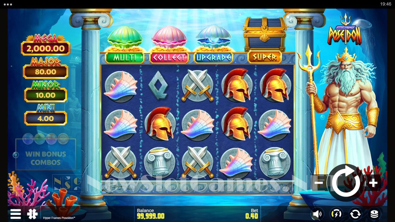 Hyper Frames Poseidon Slot Slot Image in Demo - pic. 3
