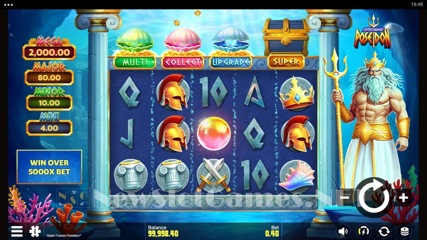 Hyper Frames Poseidon Slot Slot Image in Demo - pic. 4