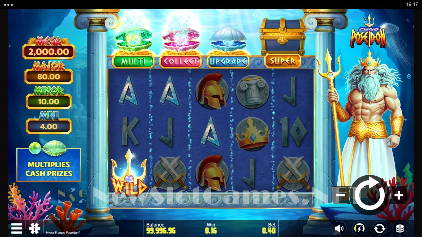 Hyper Frames Poseidon Slot Slot Image in Demo - pic. 5