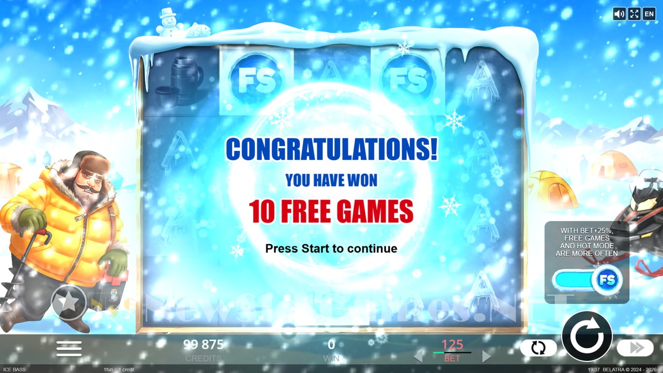 Ice Bass Slot Demo Image