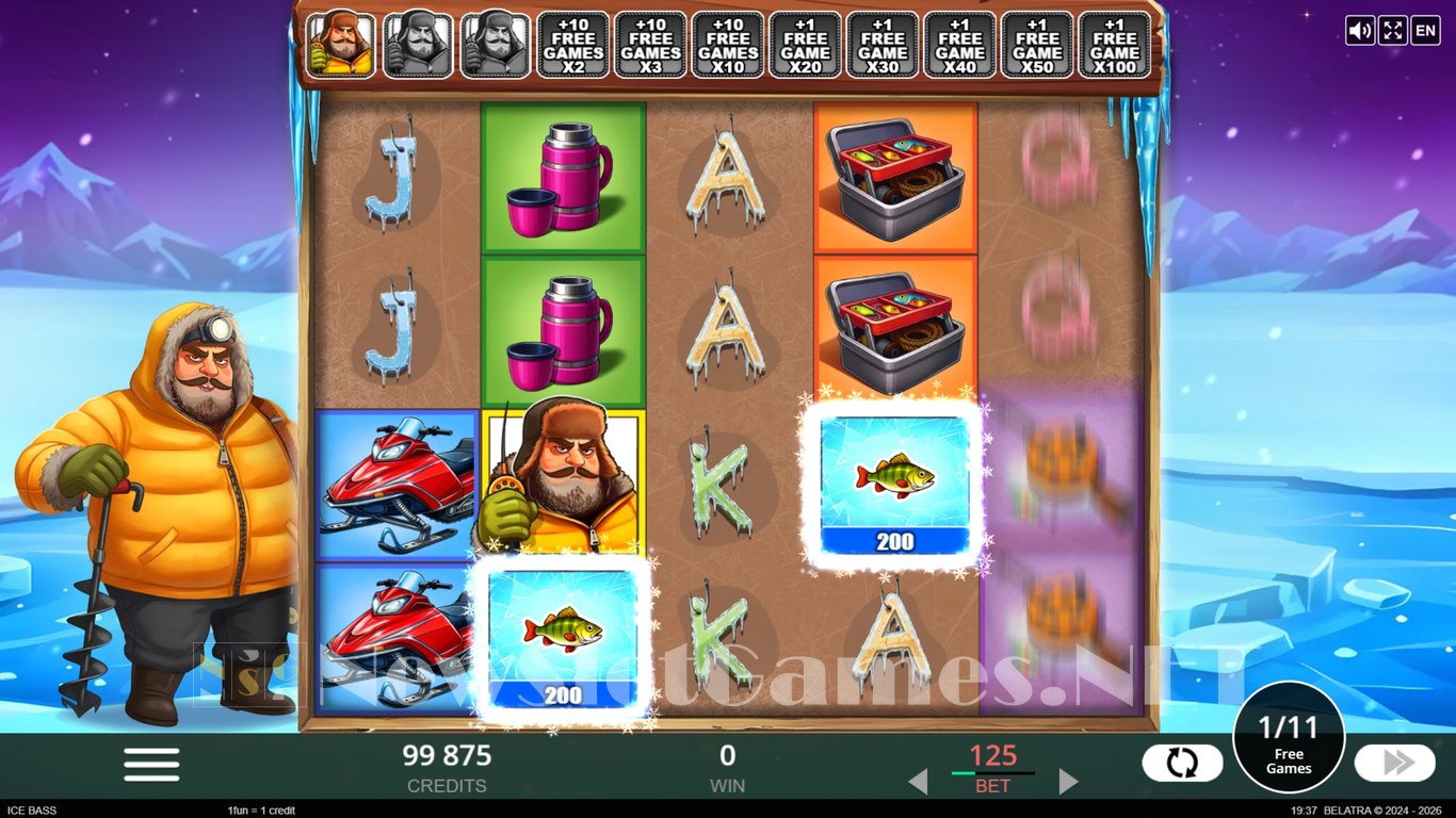 Ice Bass Slot Slot Image in Demo - pic. 3