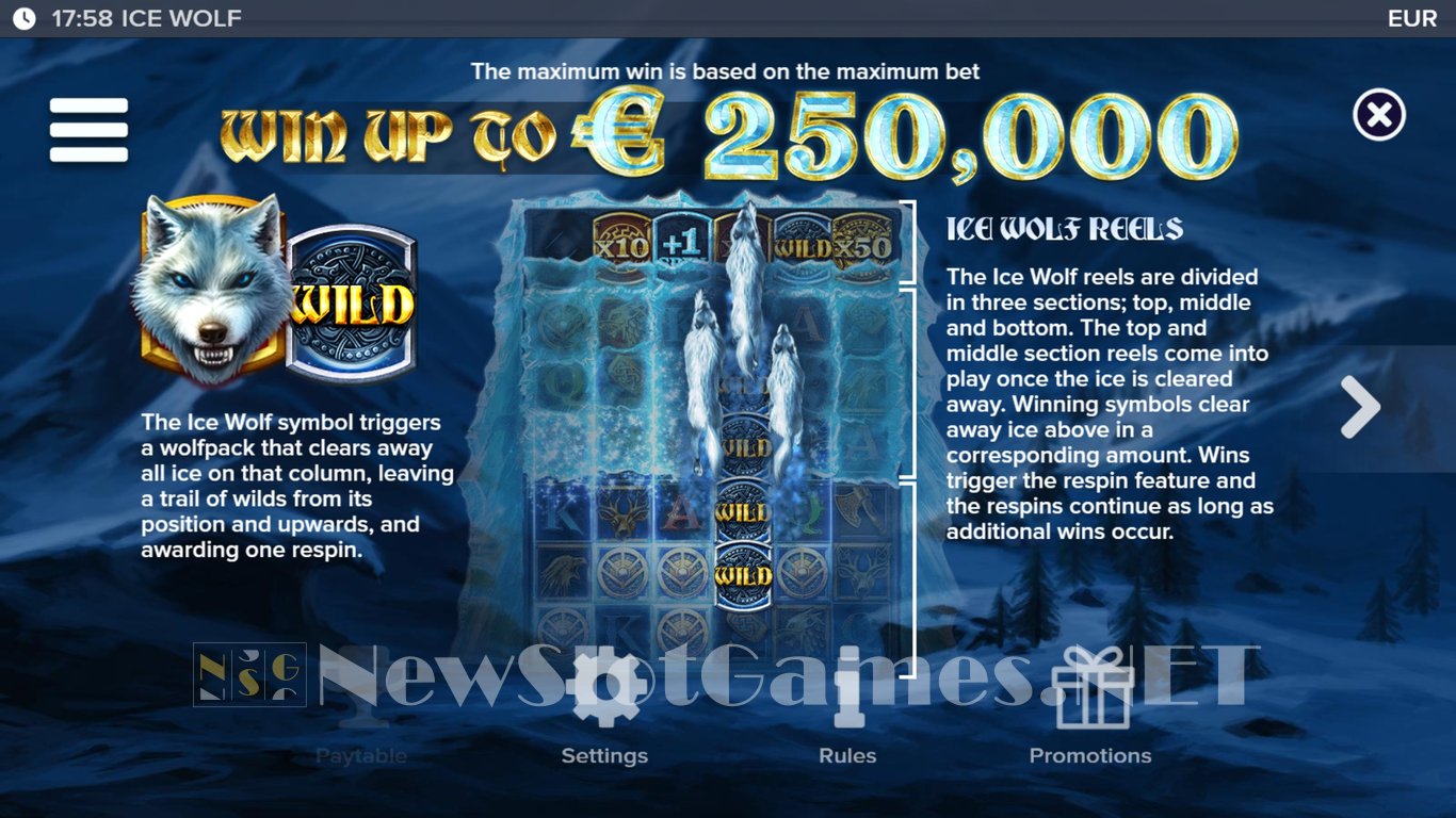 Ice Wolf 2 Slot Slot Image in Demo - pic. 4