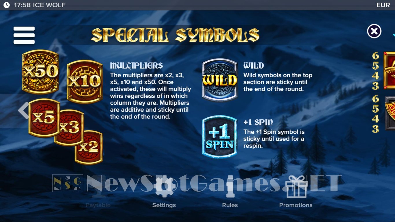 Ice Wolf 2 Slot Slot Image in Demo - pic. 5