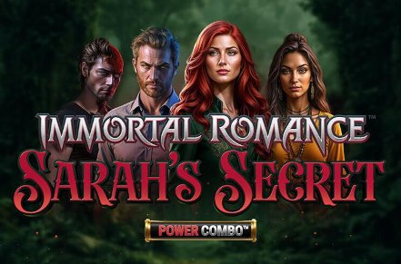 Immortal Romance Sarahs Secret Power Combo Slot Logo