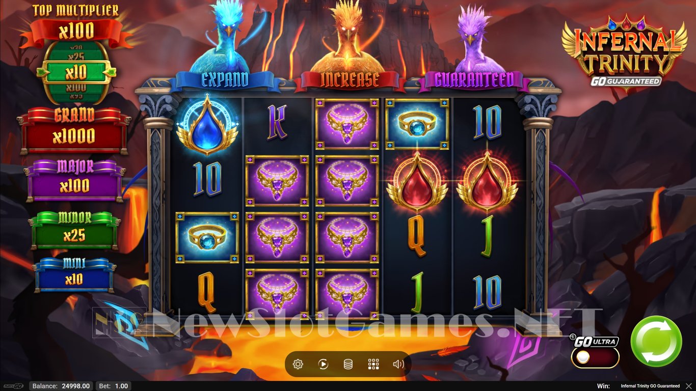 Infernal Trinity GO Guaranteed Slot Slot Image in Demo - pic. 2