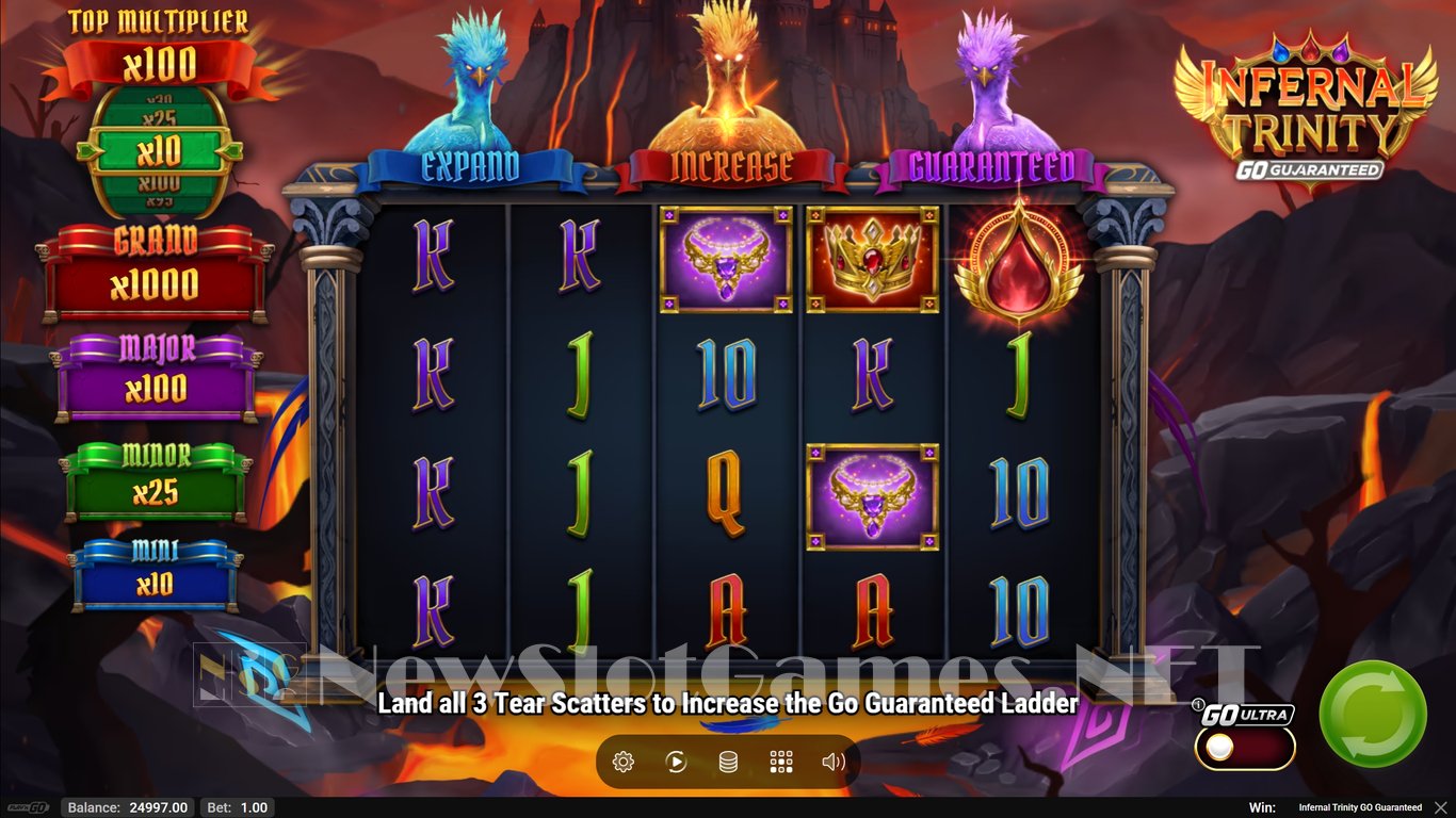 Infernal Trinity GO Guaranteed Slot Slot Image in Demo - pic. 3