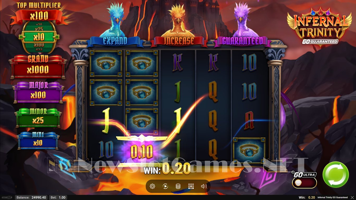 Infernal Trinity GO Guaranteed Slot Slot Image in Demo - pic. 6