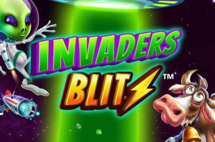 Invaders Blitz Slot Logo