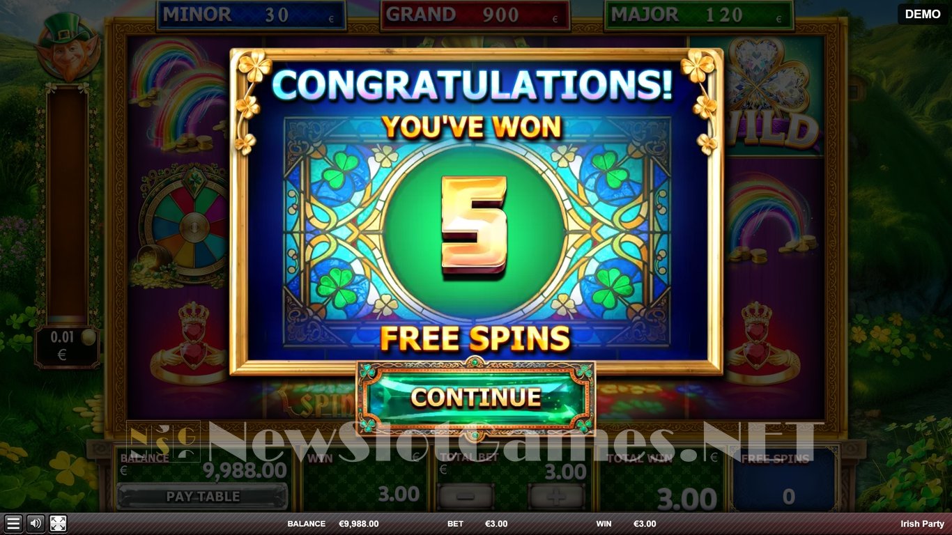Irish Party Slot Slot Image in Demo - pic. 5